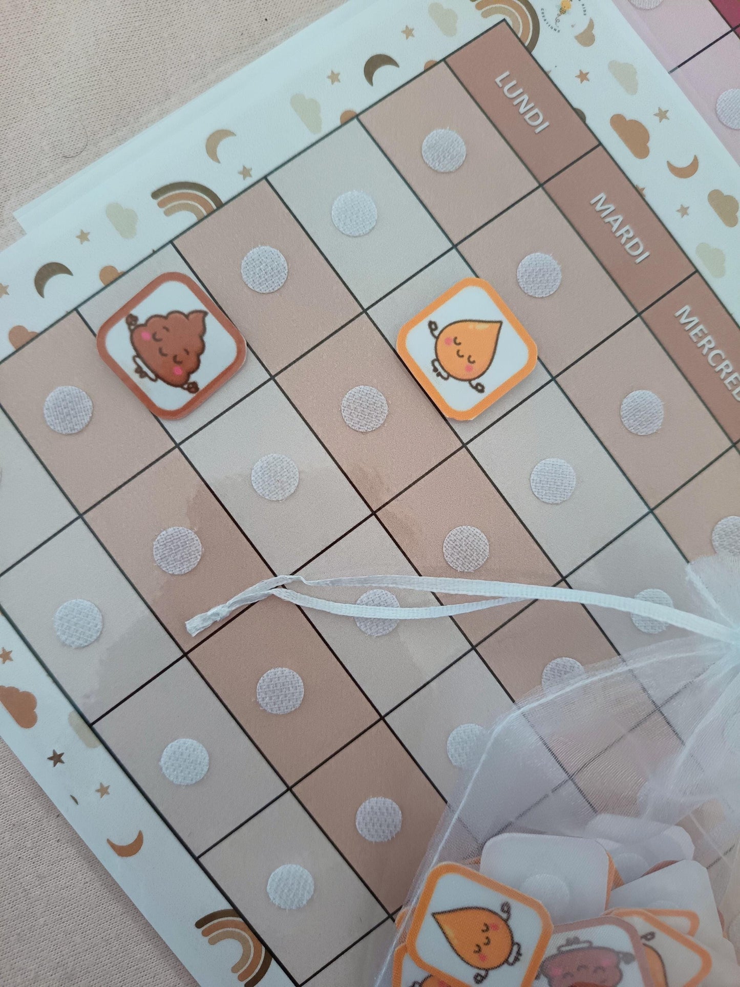 Tableau propreté