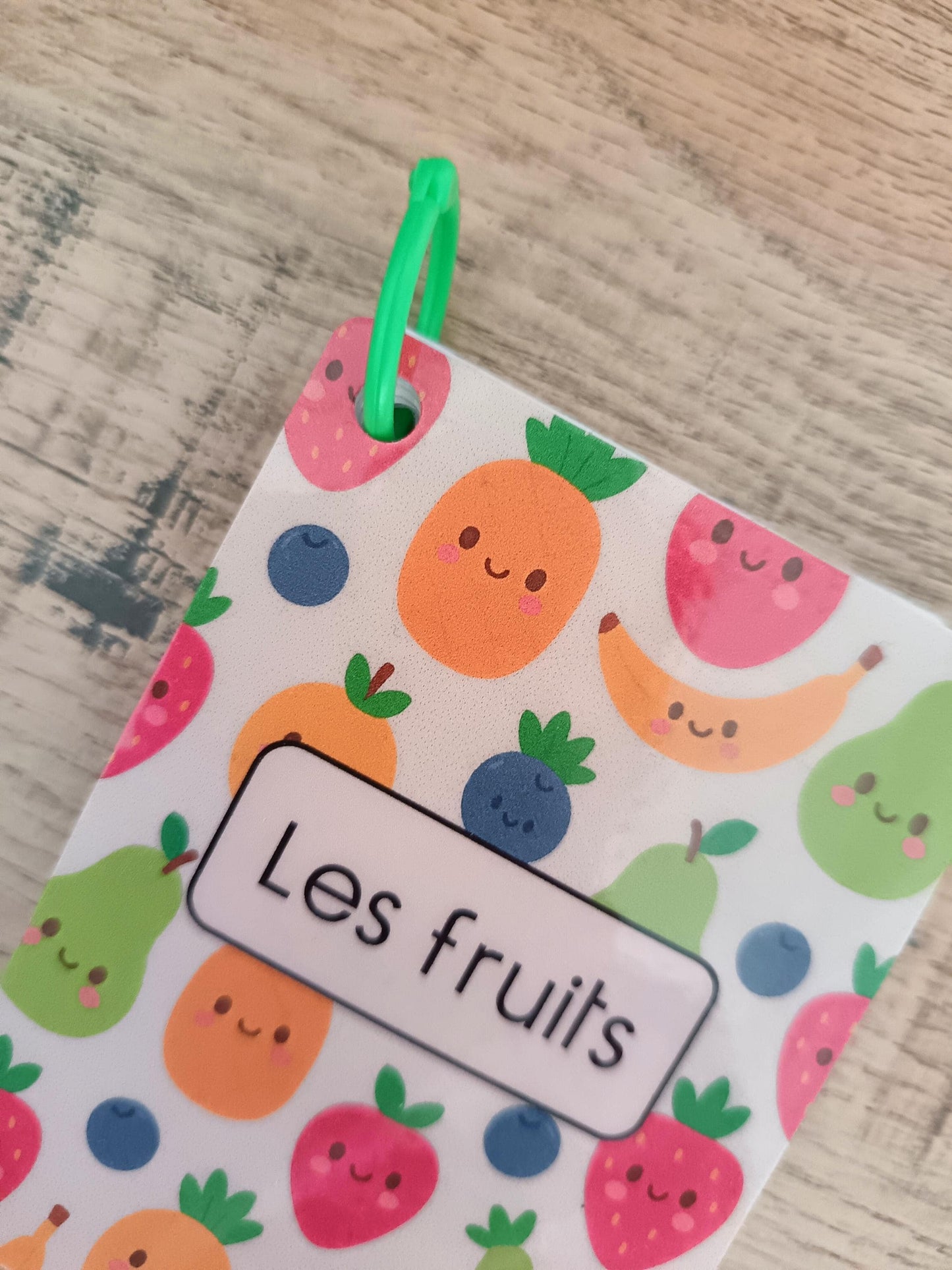 Imagier - Les fruits