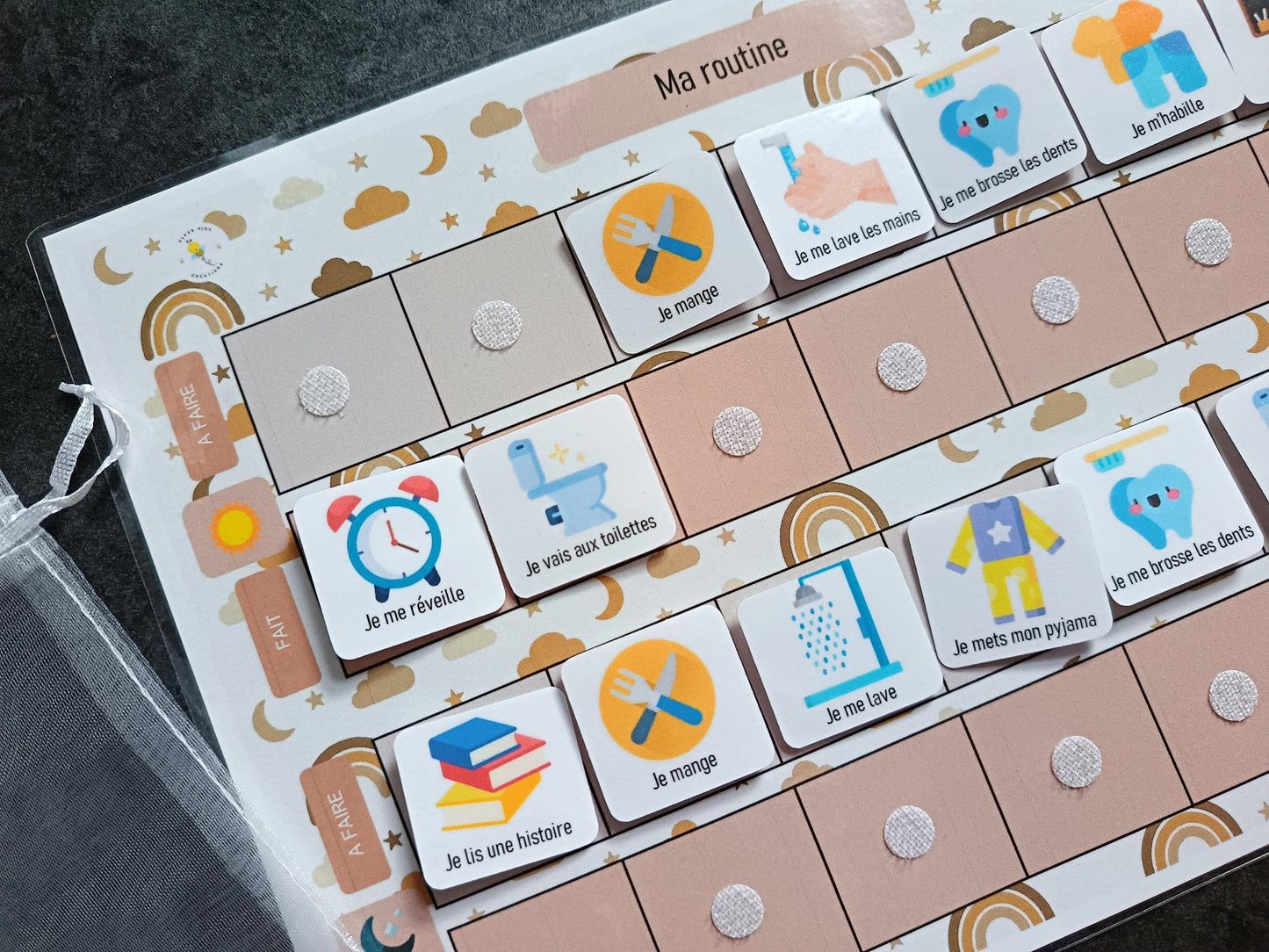 Routine quotidienne ( Ma routine )