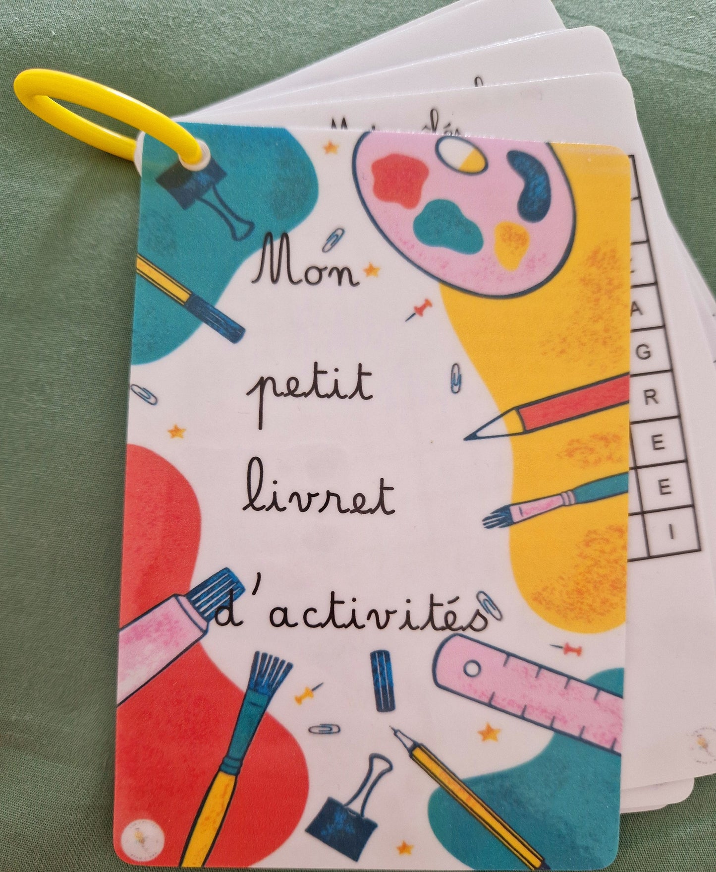 Mon petit livret d'activités