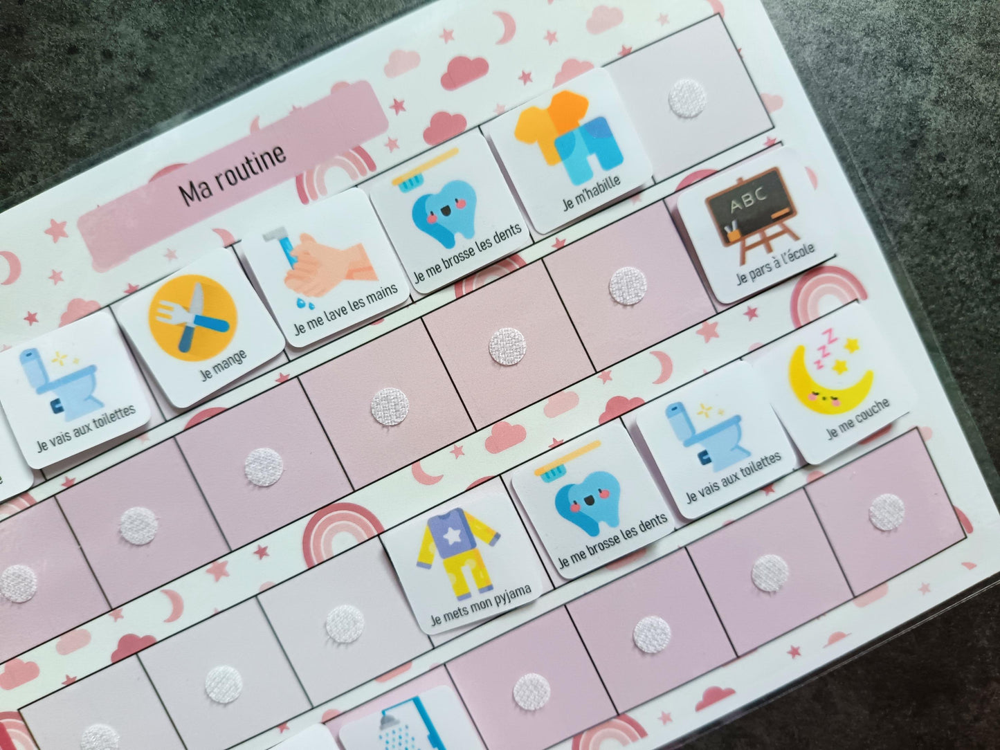 Routine quotidienne ( Ma routine )