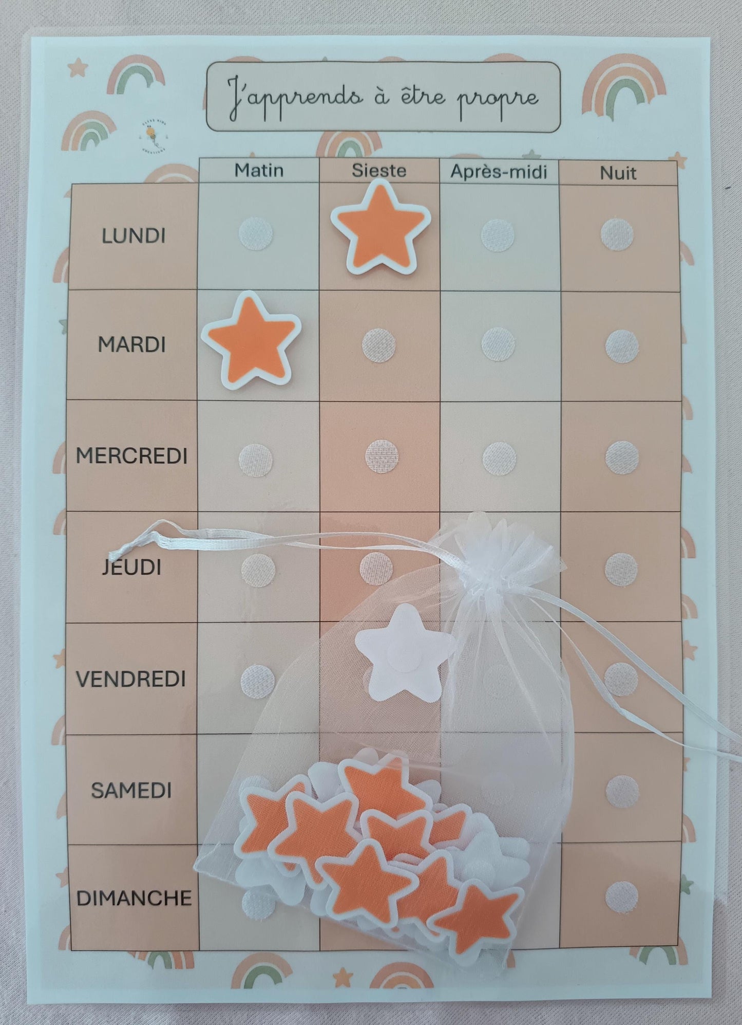 J'apprends à être propre