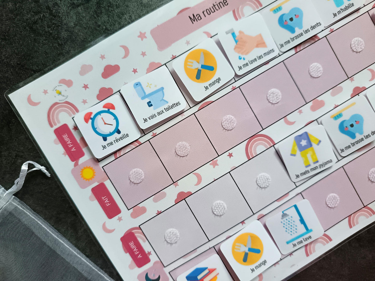 Routine quotidienne ( Ma routine )