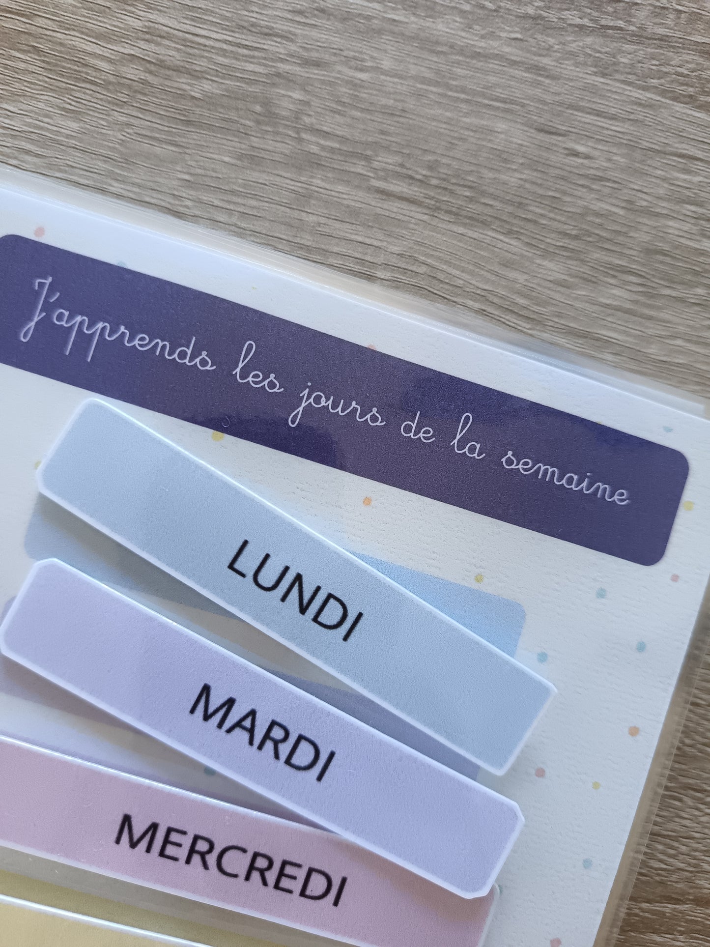 Mon livret d'apprentissage