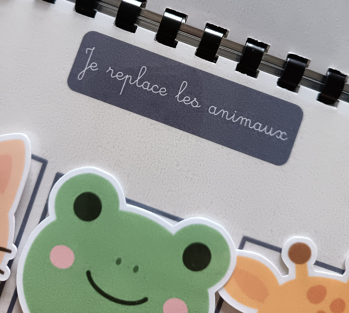 Livret animaux