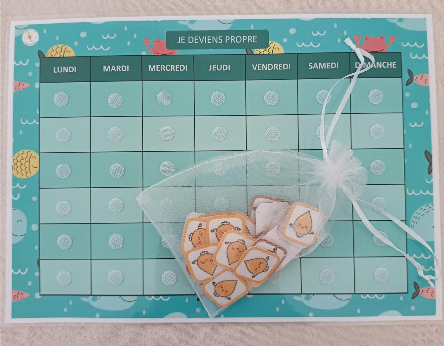 Tableau propreté