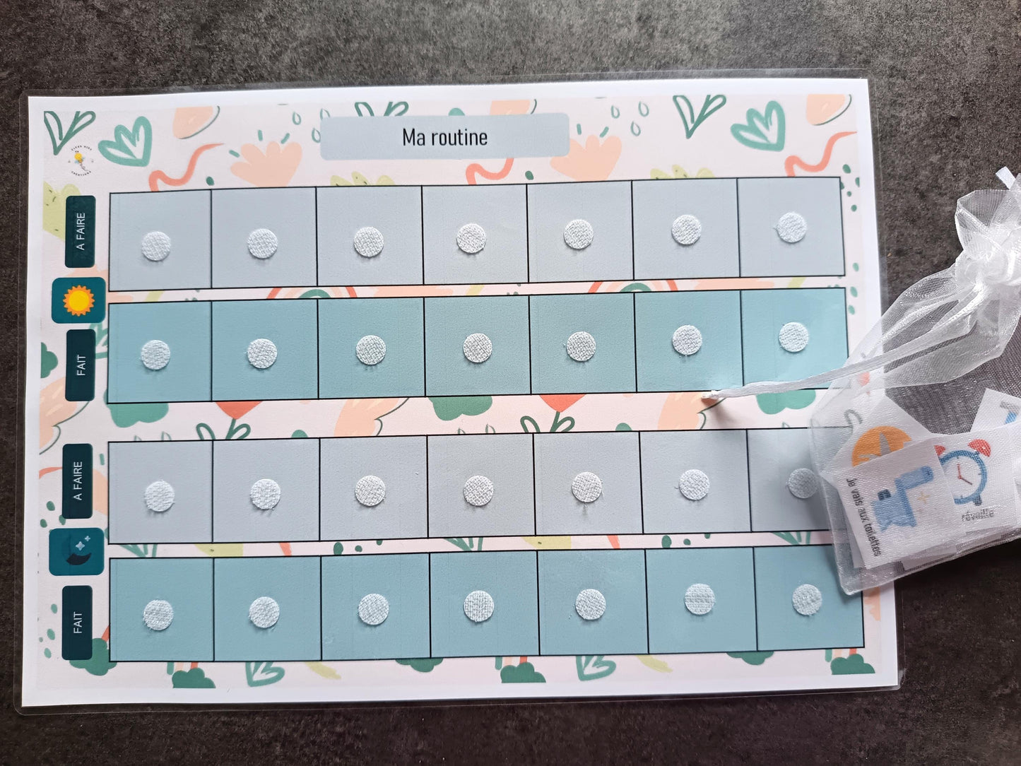 Routine quotidienne ( Ma routine )