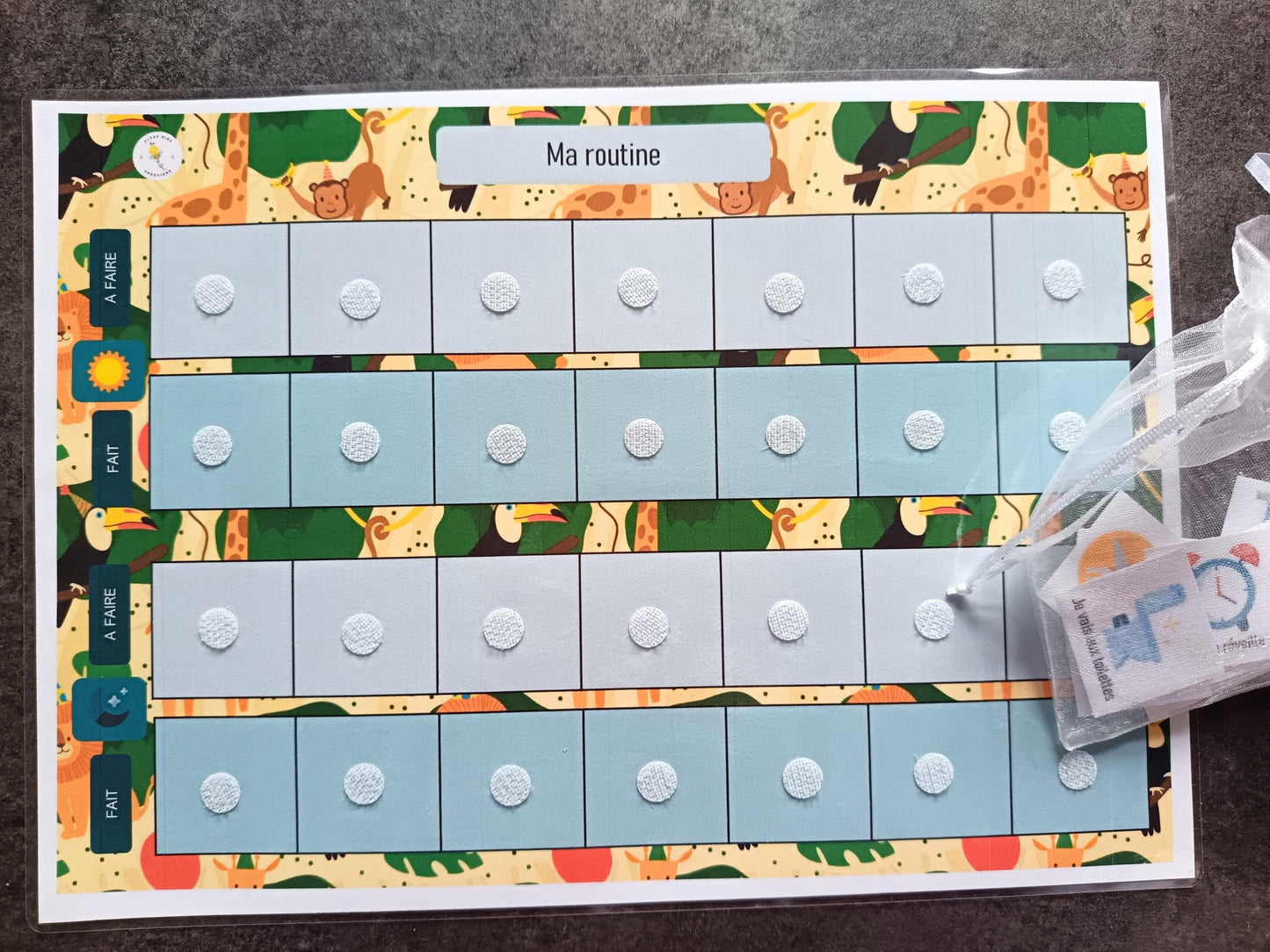 Routine quotidienne ( Ma routine )