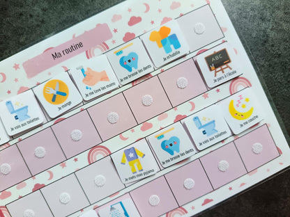 Routine quotidienne ( Ma routine )