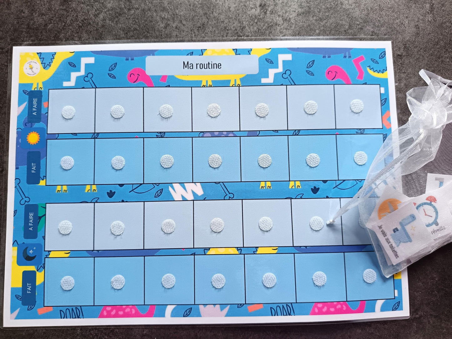 Routine quotidienne ( Ma routine )