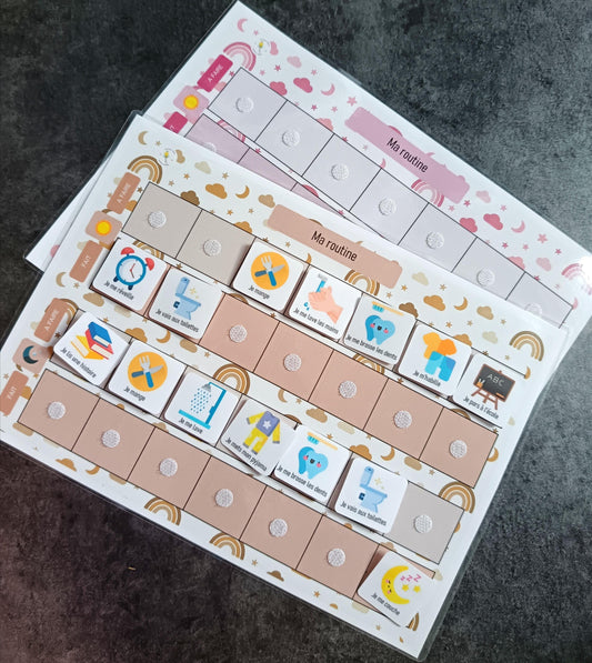 Routine quotidienne ( Ma routine )