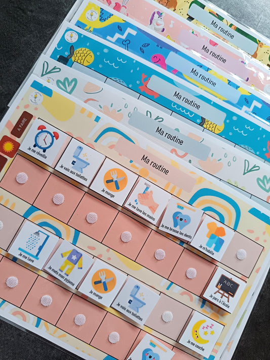 Routine quotidienne ( Ma routine )