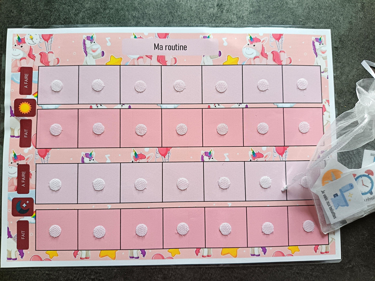 Routine quotidienne ( Ma routine )