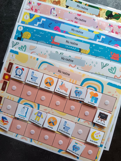 Routine quotidienne ( Ma routine )