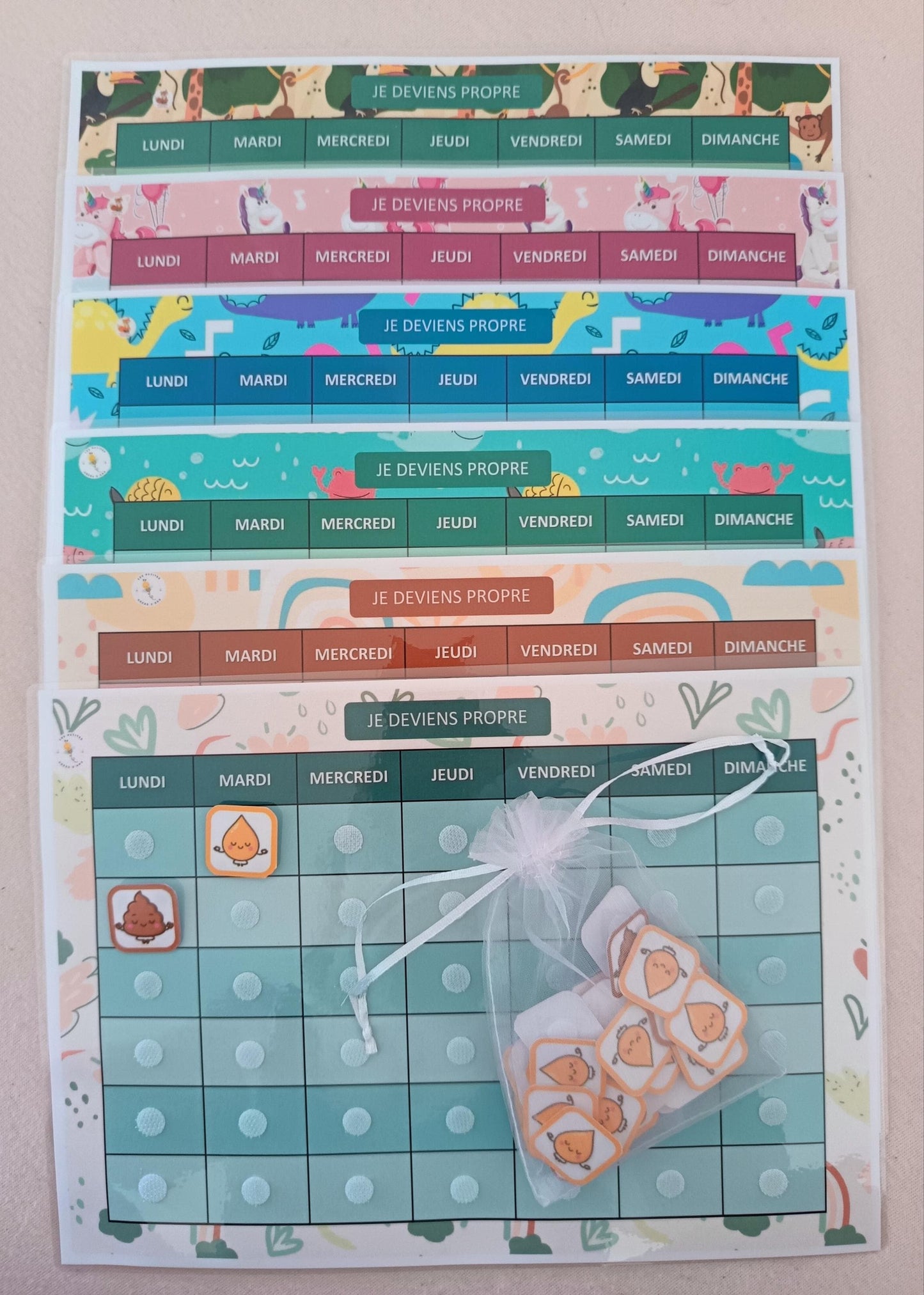 Tableau propreté